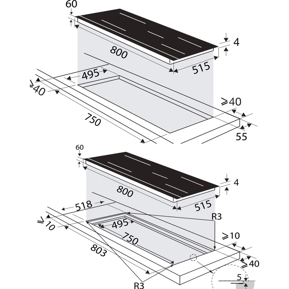 Варильна поверхня De Dietrich DPH4840BT - изображение 4